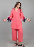 NAMAH BY PARUL MONGIA Coral Ikat Co-Ord