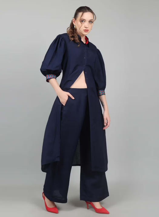 NAMAH BY PARUL MONGIA Midnight Evil Eye Co-Ord